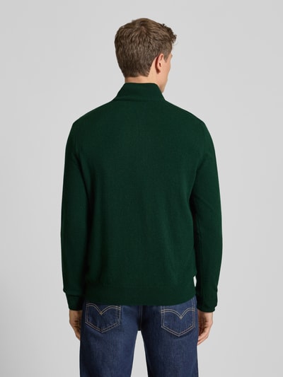 Polo Ralph Lauren Gebreide pullover van wol met opstaande kraag en ritssluiting Donkergroen - 5