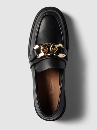 Only Loafer mit Schaftbrücke Modell 'BETTY' Black 3