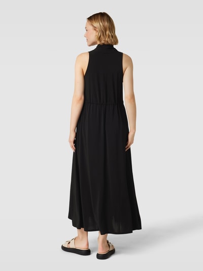 MaxMara Leisure Maxi-jurk met tunnelkoord, model 'ZITTO' Zwart - 5