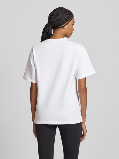 PUMA T-shirt met labelstitching Wit - 5