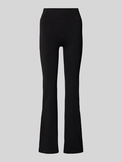 CHAMPION Flared Leggings mit Logo-Badge Black 1