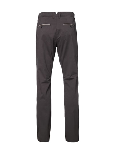 Montego Chino mit feinem Muster Mittelgrau 3