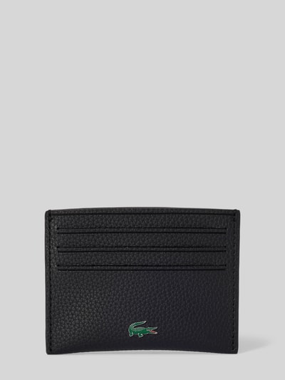 Lacoste Portemonnaie in Leder-Optik Black 1