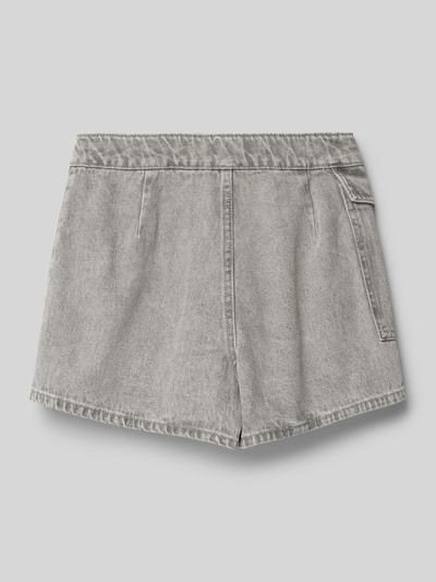 Garcia Shorts in Wickel-Optik Mittelgrau Melange 3