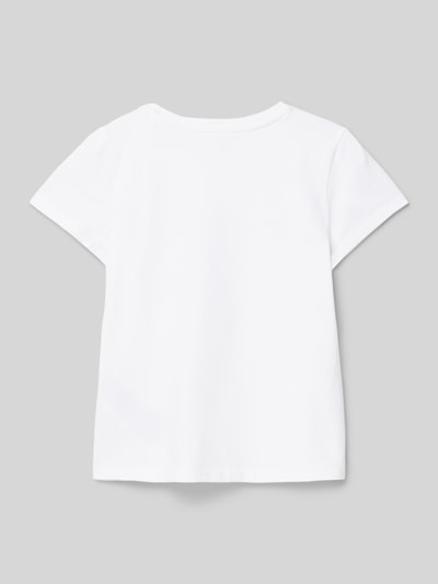 Guess T-shirt met ronde hals Wit - 3