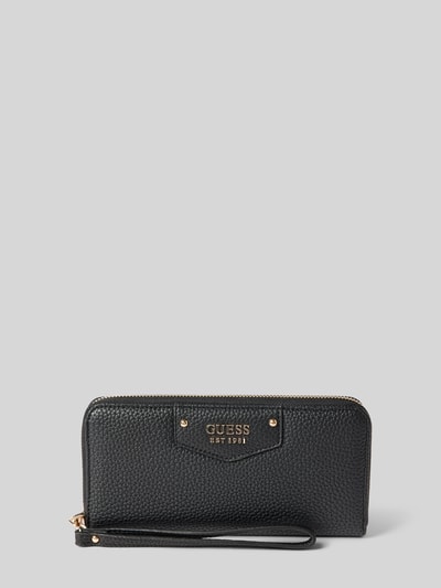 Guess Portemonnaie mit Label-Detail Black 1