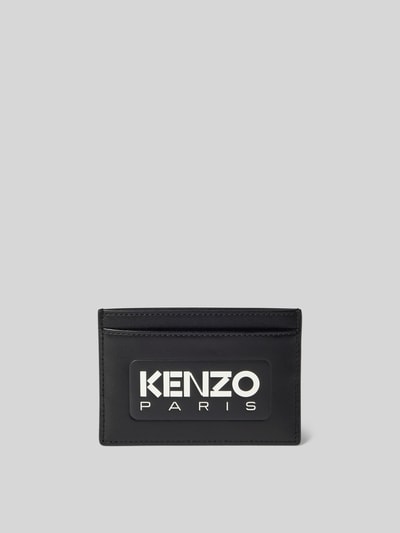 Kenzo Portemonnaie mit Label-Detail Black 1