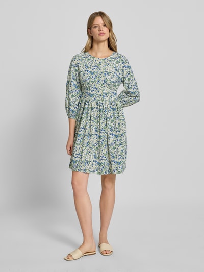 Marc O'Polo Denim Regular Fit Minikleid aus Viskose-Baumwoll-Mix Royal 1