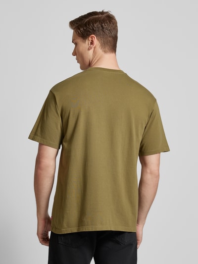 Levi's® T-Shirt mit Label-Stitching Oliv 5