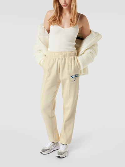 Nike Sweatpants mit Label-Print Offwhite 1