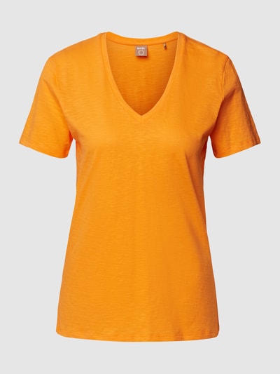 BOSS Orange T-Shirt mit V-Ausschnitt Orange 2