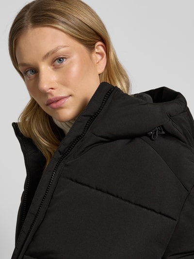 WITHBLACK Kurtka pikowana o kroju regular fit z dwustronnym zamkiem błyskawicznym Czarny 3