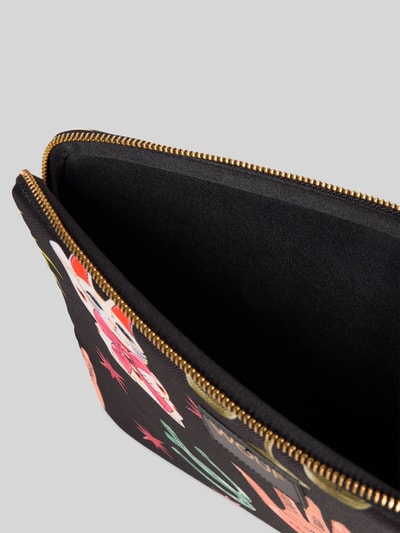 WOUF Laptoptasche mit Label-Detail Modell 'Fortuna' Black 3