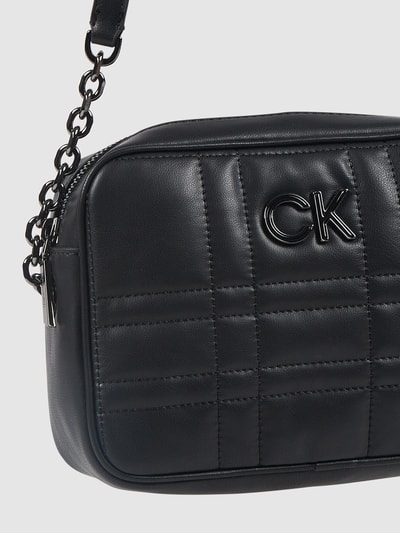 CK Calvin Klein Crossbody Bag in Leder-Optik  Black 4