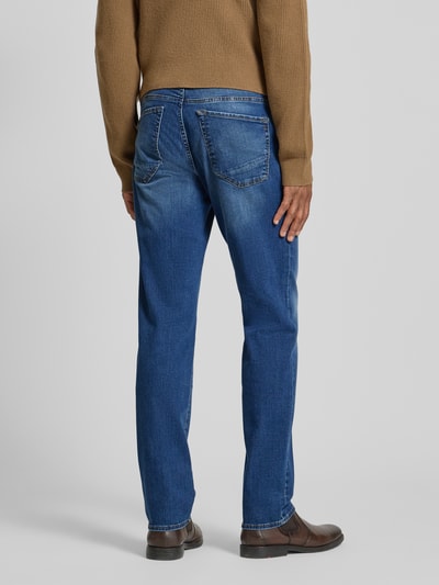 Brax Jeans im Used-Look Modell 'Chuck' Blau 5