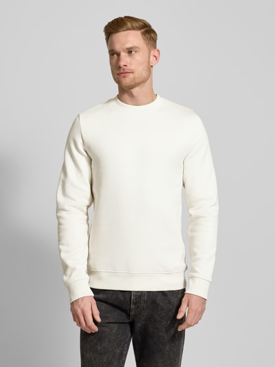 MCNEAL Sweatshirt mit Label-Stitching Mittelgrau 4