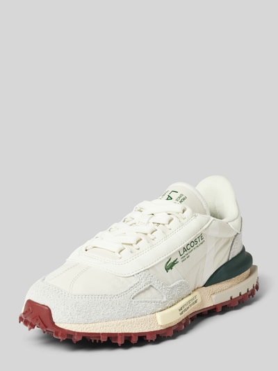 Lacoste Sneaker mit Label-Print Modell 'ELITE ACTIVE' Ecru 1