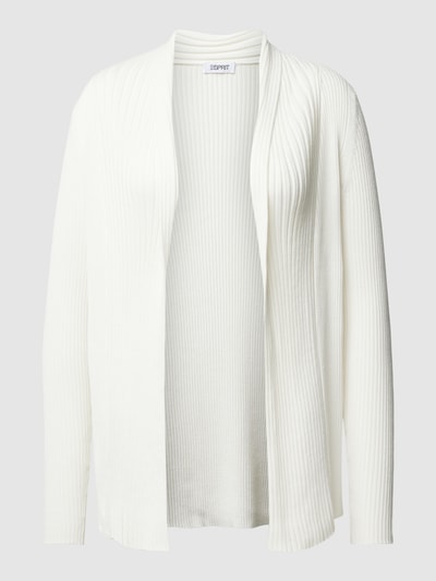 Esprit Gebreid jack met effen design en losse pasvorm Offwhite - 2