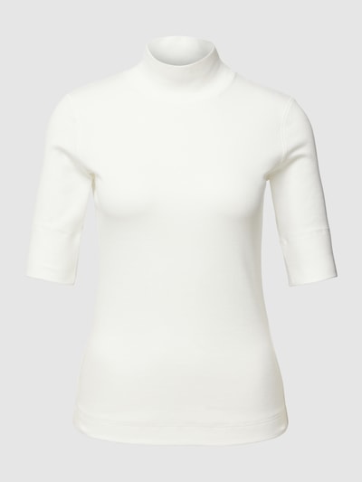 Marc Cain T-Shirt mit Stehkragen Offwhite 2