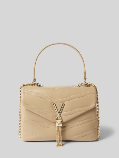 VALENTINO BAGS Handtasche mit Steppnähten Modell 'PRIVILEGE' Beige 1