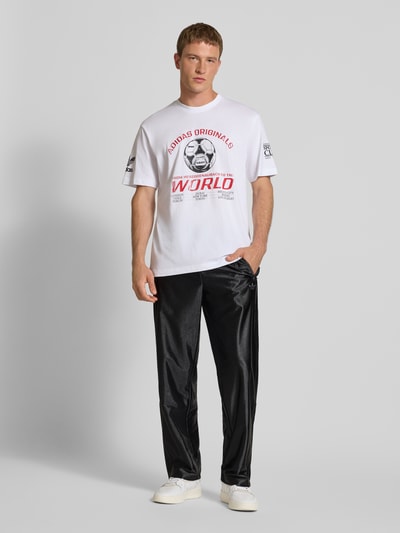 adidas Originals Trainingsbroek met elastische band Zwart - 1