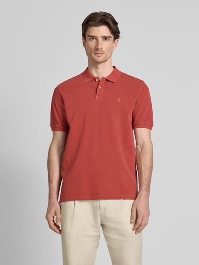 Marc O'Polo Regular Fit Poloshirt aus reiner Baumwolle Bordeaux 4