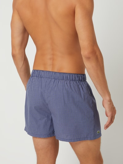 Lacoste Classic Fit Boxershorts im 3er-Pack Marine 4