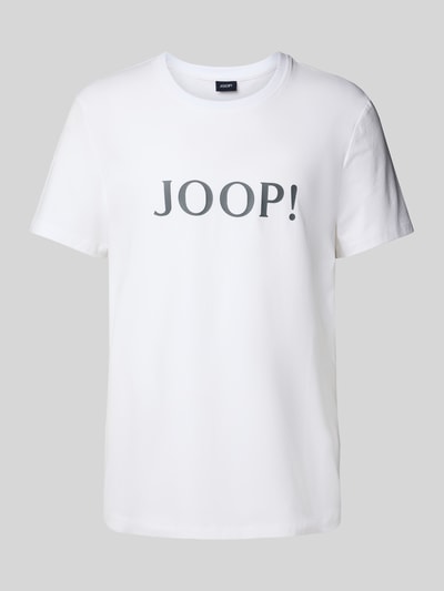 JOOP! Collection T-shirt met logoprint en ronde hals Wit - 2