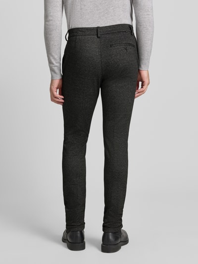 Tom Tailor Denim Slim fit chino met viscosegehalte Antraciet - 5