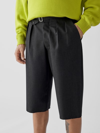 Maison Margiela Shorts mit Gürtel Schwarz 3