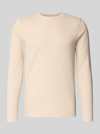 MCNEAL Pullover met ronde hals Zand gemêleerd - 2