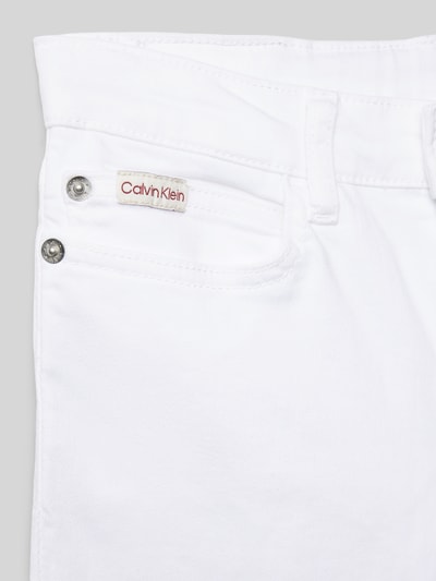 Calvin Klein Jeans Flared Jeans im 5-Pocket-Design Weiss 2