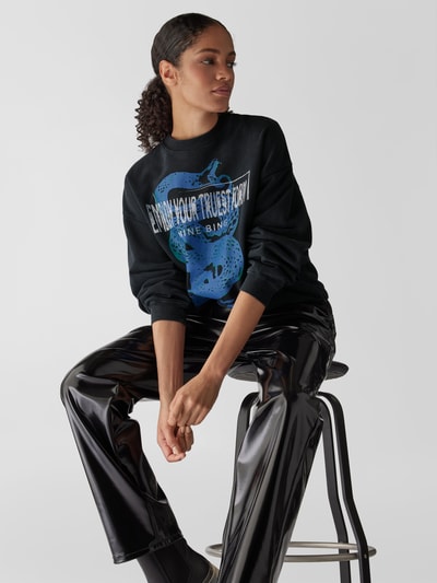 Anine Bing Sweatshirt mit Prints Schwarz 6