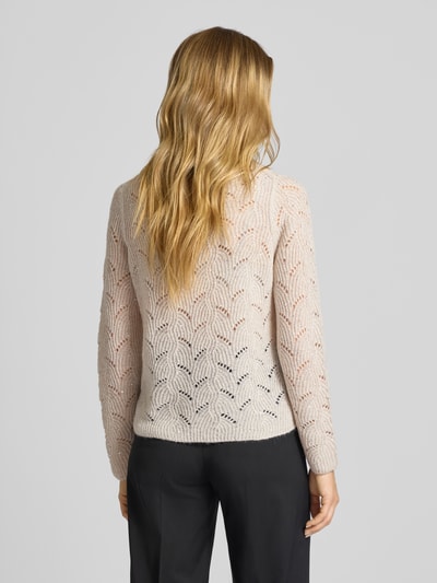 s.Oliver BLACK LABEL Regular Fit Pullover mit Woll-Anteil  Beige 5