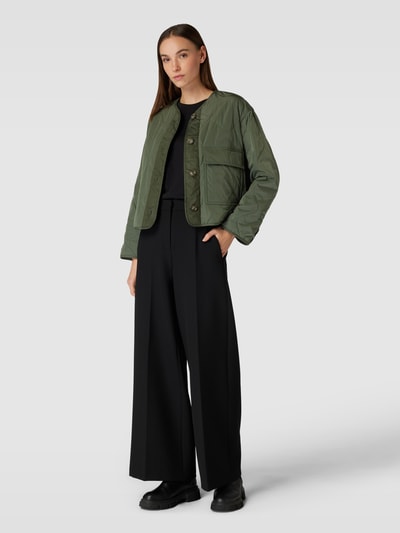 Weekend Max Mara Jack met siernaden, model 'UMBERTA' Kaki - 1