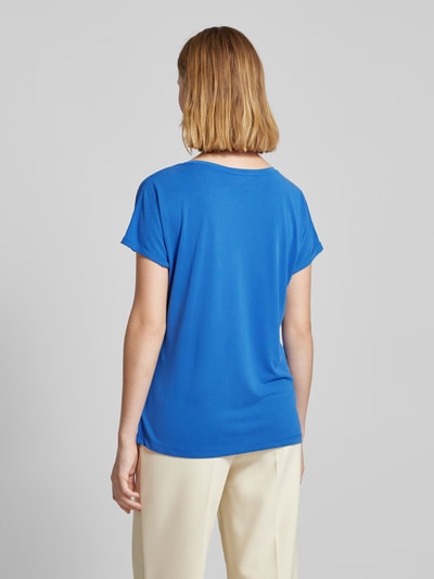 Christian Berg Woman T-shirt met zijsplitten Marineblauw - 5