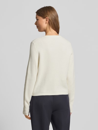 s.Oliver BLACK LABEL  Relaxed fit sweatshirt van modalmix Wit - 5