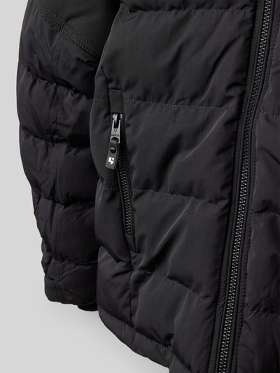 Garcia Softshell-Jacke mit Reißverschlusstaschen Black 2