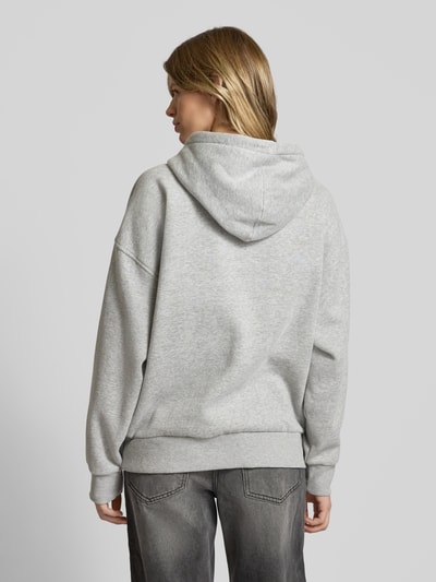 Review Oversized hoodie met ribboorden Lichtgrijs gemêleerd - 5