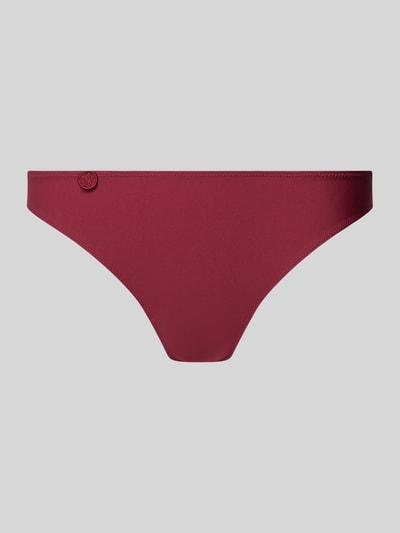 Marie Jo String mit Label-Applikation Modell 'Tom' Bordeaux 1