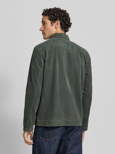Marc O'Polo Regular Fit Hemdjacke aus reiner Baumwolle Schilf 5