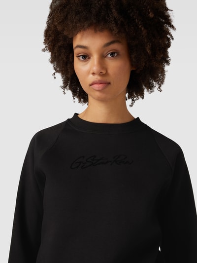 G-Star Raw Sweatshirt met raglanmouwen, model 'Autograph' Zwart - 3