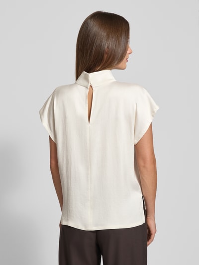 Drykorn Blouseshirt met opstaande kraag, model 'ALARIA' Ecru - 5