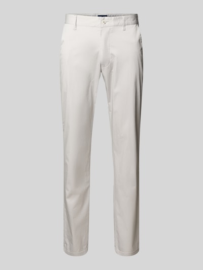 Christian Berg Men Regular Fit Chino mit Eingrifftaschen Ecru 2