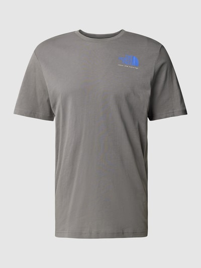 The North Face T-shirt z nadrukiem z logo model ‘GRAPHIC’ Antracytowy 2