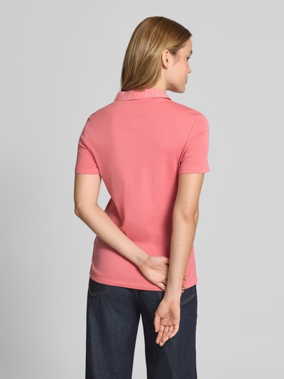 Tom Tailor Regular Fit Poloshirt aus reiner Baumwolle Pink 5