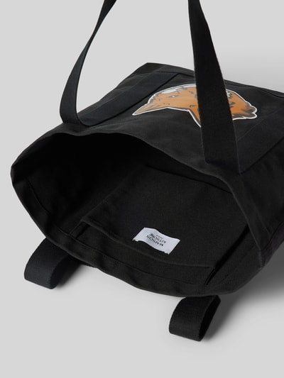 MAISON KITSUNE Tote mit Tragehenkel Black 5