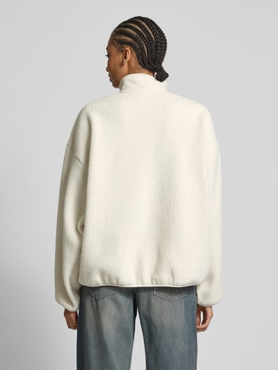 WEEKDAY Oversized Sweatshirt mit Stehkragen Offwhite 5