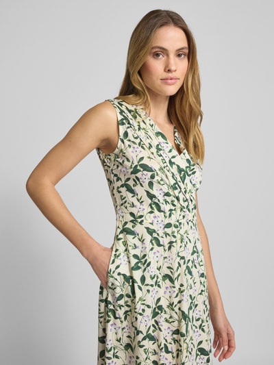 Weekend Max Mara Knielanges Kleid in Wickel-Optik Modell 'OSIRIS' Lila 3