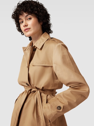 Fuchs Schmitt Trenchcoat mit Bindegürtel Camel 3